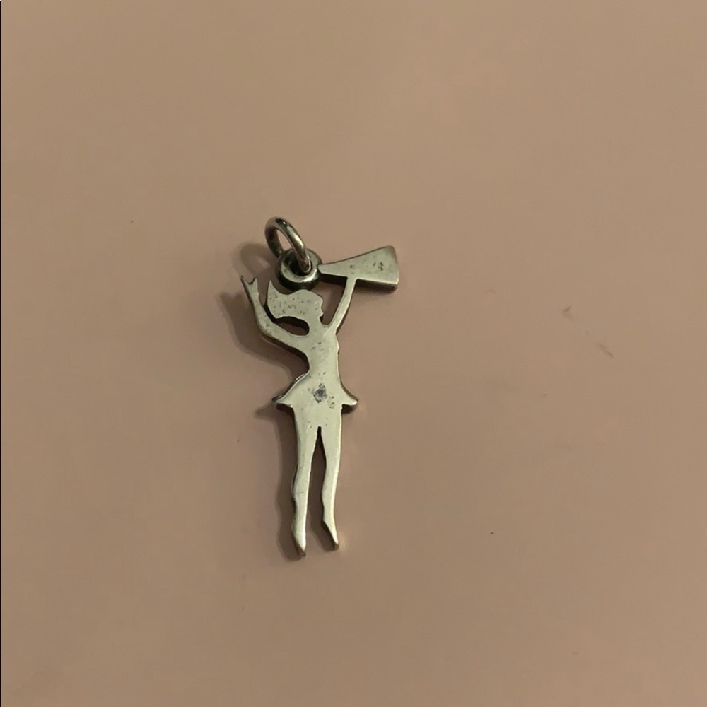 Retired James Avery cheerleader charm